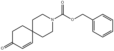 3-Azaspiro[5.5]undec-7-ene-3-carboxylic acid, 9-oxo-, phenylMethyl ester