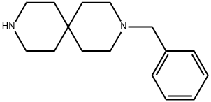 3-BENZYL-3,9-DIAZA-SPIRO[5.5]UNDECANE Struktur