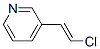 Pyridine, 3-(2-chloroethenyl)- (9CI) Struktur