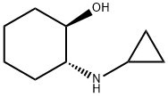 (1R,2R)-2-CYCLOPROPYLAMINO CYCLOHEXANOL Struktur