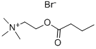 BUTYRYLCHOLINE BROMIDE Struktur