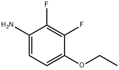 Benzenamine, 4-ethoxy-2,3-difluoro- (9CI) Struktur