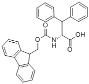 FMOC-D-3,3-DIPHENYLALANINE Struktur