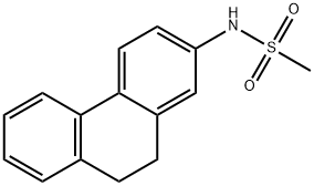 N-(9,10-Dihydro-phenanthren-2-yl)-methanesulfonamide Struktur