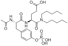 N-ACETYL-O-PHOSPHONO-TYR-GLU DIPENTYLAMIDE Struktur