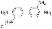 [1,1'-biphenyl]-3,3',4,4'-tetramine hydrochloride Struktur