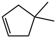 4,4-dimethylcyclopentene Struktur