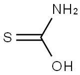 thiocarbamic acid Struktur