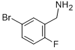 5-Bromo-2-fluorobenzylamine. Struktur