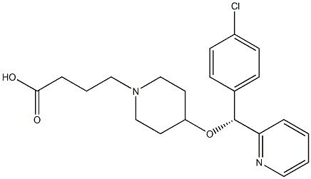 (R)-Bepotastine Struktur