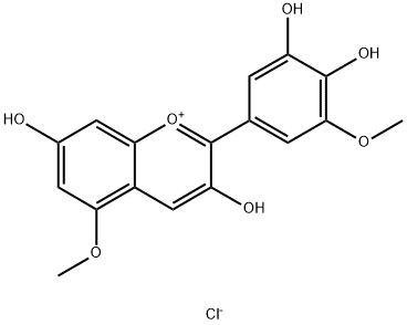 Europinidin chloride Struktur