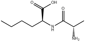 DL-ALANYL-DL-NORLEUCINE Struktur