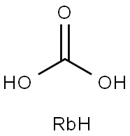 RUBIDIUM BICARBONATE Struktur