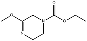 1(2H)-Pyrazinecarboxylic  acid,  3,6-dihydro-5-methoxy-,  ethyl  ester  (9CI) Struktur