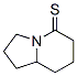 5(1H)-Indolizinethione,  hexahydro- Struktur