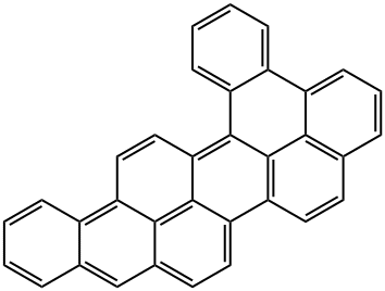 Dibenzo[a,rst]naphtho[8,1,2-cde]pentaphene Struktur