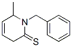 2(1H)-Pyridinethione,  3,6-dihydro-6-methyl-1-(phenylmethyl)- Struktur