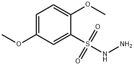 2,5-DIMETHOXYBENZENESULFONOHYDRAZIDE Struktur