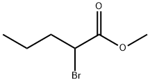 METHYL 2-BROMOVALERATE Struktur