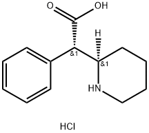 DL-erythro Ritalinic Acid Hydrochloride Struktur