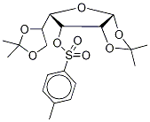 1,2:5,6-Di-O-isopropylidene-3-O-tosyl-α-D-gulofuranose Struktur