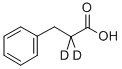 HYDROCINNAMIC-2,2-D2 ACID Struktur