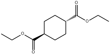 反-1,4-環(huán)己烷二羧酸二乙酯 結(jié)構(gòu)式