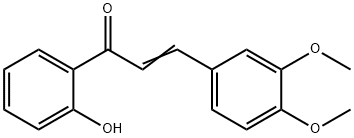 2'-羥基-3,4-二甲氧基查耳酮 結(jié)構(gòu)式