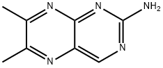 2-Pteridinamine,6,7-dimethyl-(9CI) Struktur