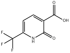 2-HYDROXY-6-(TRIFLUOROMETHYL)NICOTINICACID
 Struktur