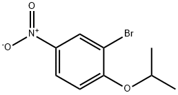 2-Bromo-1-isopropoxy-4-nitrobenzene Struktur