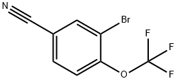 2-Bromo-4-cyano-alpha,alpha,alpha-trifluoroanisole Struktur