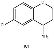 6-CHLORO-CHROMAN-4-YLAMINE HYDROCHLORIDE Struktur