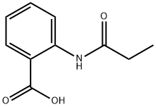 2-(PROPIONYLAMINO)BENZOIC ACID Struktur