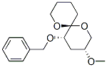 1,7-Dioxaspiro5.5undecane, 3-methoxy-5-(phenylmethoxy)-, (3.alpha.,5.alpha.,6.beta.)- Struktur