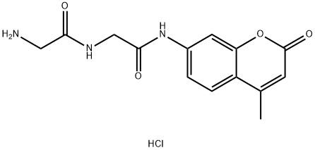 H-GLY-GLY-AMC HCL Struktur