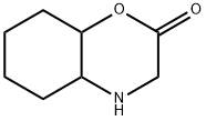 2H-1,4-Benzoxazin-2-one,  octahydro- Struktur