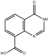 8-Quinazolinecarboxylic acid, 3,4-dihydro-4-oxo- Struktur