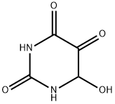 2,4,5(3H)-Pyrimidinetrione, dihydro-6-hydroxy- (9CI) Struktur