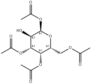 1,3,4,6-TETRA-O-ACETYL-ALPHA-D-GALACTOPYRANOSE Struktur