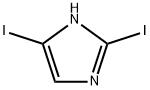 2,4-DIIODO-1H-IMIDAZOLE Struktur