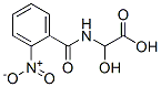 Acetic  acid,  hydroxy[(2-nitrobenzoyl)amino]-  (9CI) Struktur