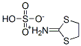 1,3-dithiolan-2-iminium hydrogen sulphate Struktur