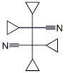 Tetracyclopropylsuccinonitrile Struktur