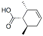 3-Cyclohexene-1-carboxylicacid,2,6-dimethyl-,[1S-(1alpha,2alpha,6beta)]-(9CI) Struktur