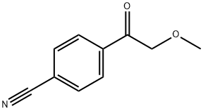 Benzonitrile, 4-(2-methoxyacetyl)- Struktur