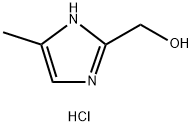 (4-methyl-1H-imidazol-2-yl)methanol hydrochloride Struktur