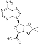 2',3'-Isopropylidene Adenosine-5'-carboxylic Acid Struktur