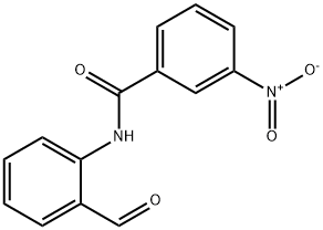 N-(2-FORMYLPHENYL)-3-NITROBENZAMIDE Struktur