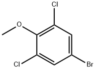 4-Bromo-2,6-dichloroanisole Struktur